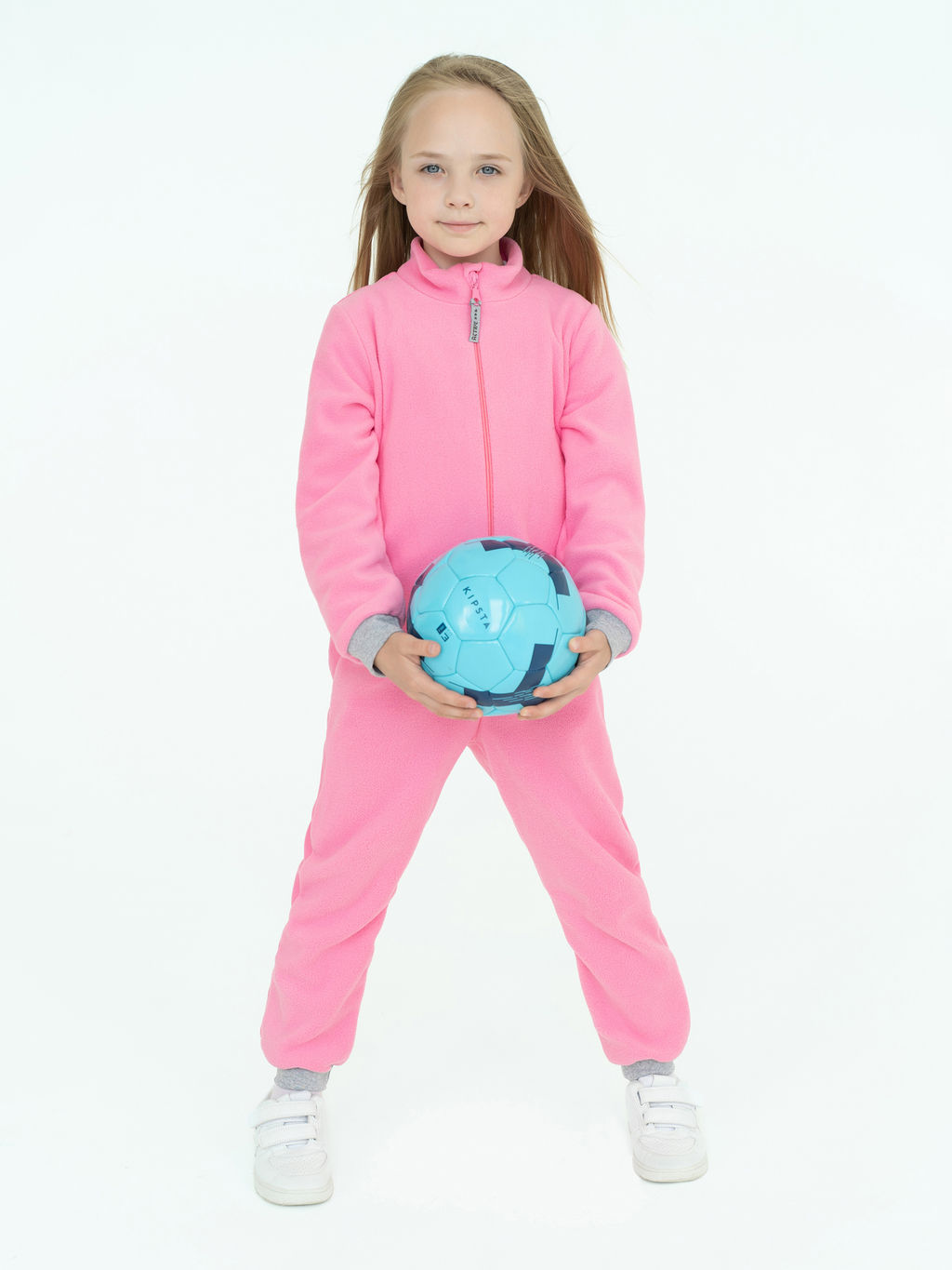 Комбинезон детский флисовый розовый