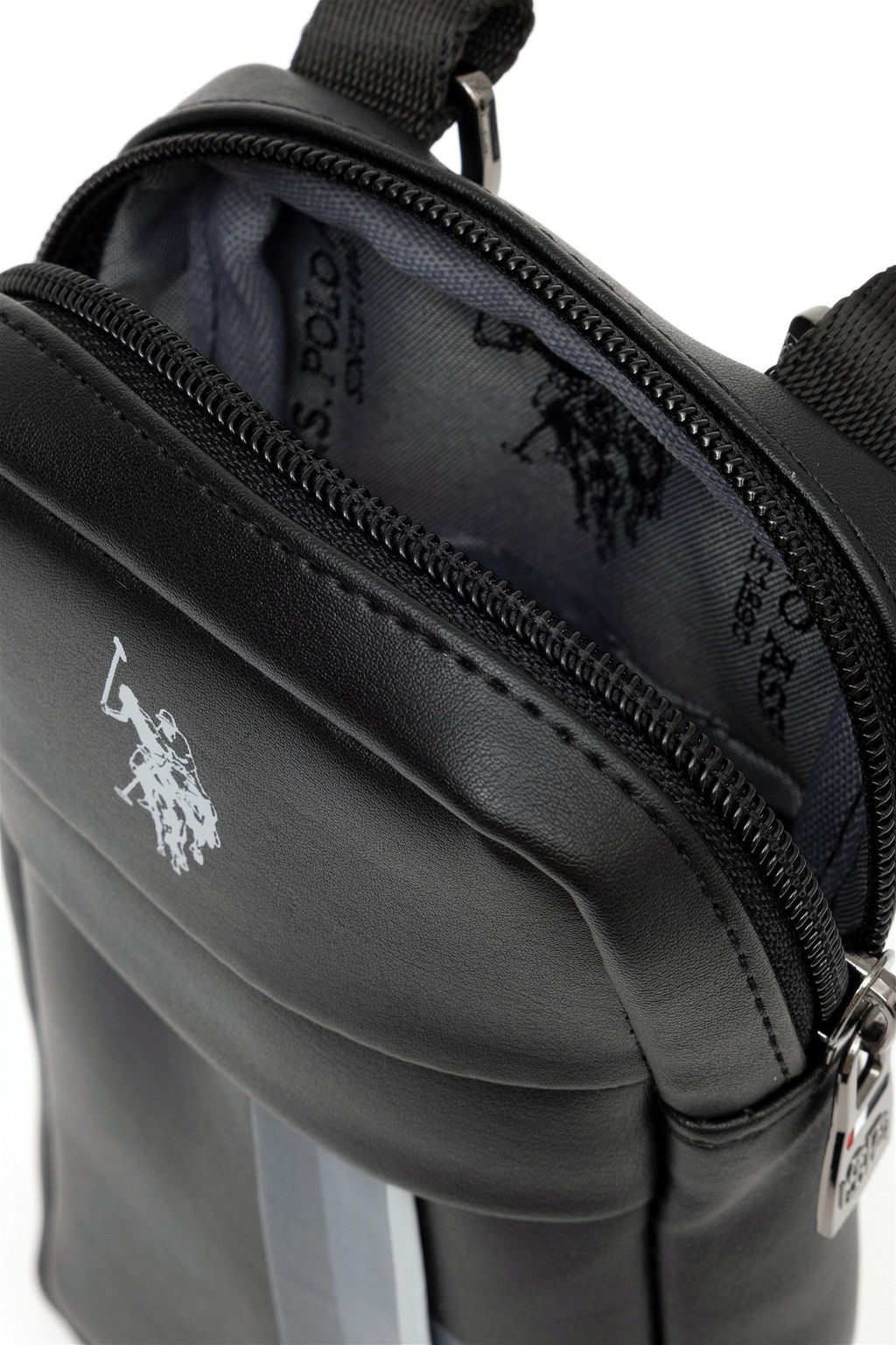 U. S. Polo Assn / Мужская черная сумка - U.s. polo assn фото 5