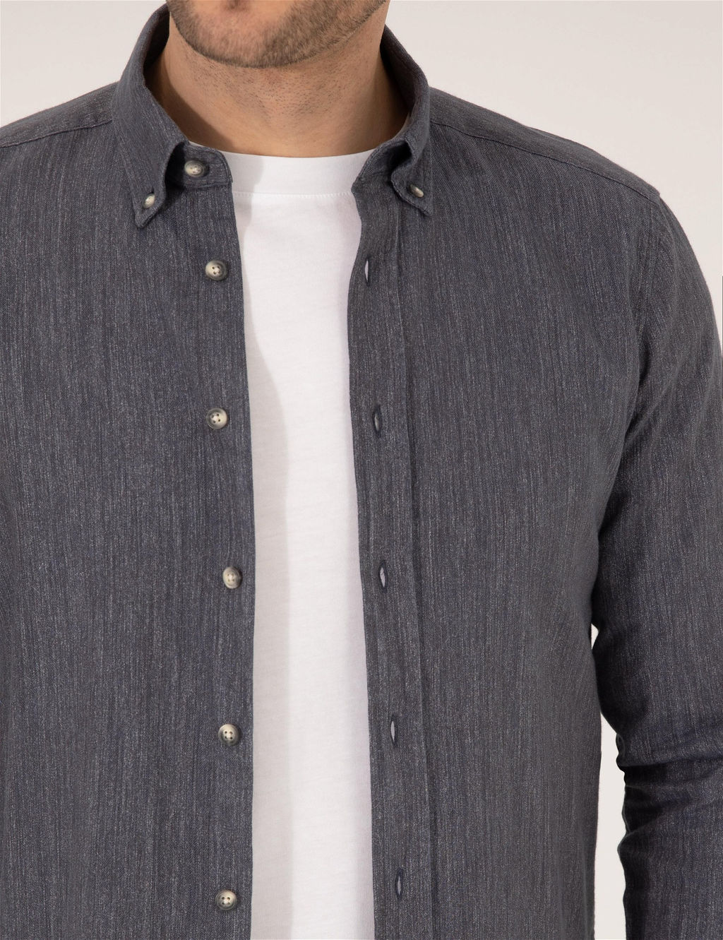 Mavi Slim Fit Uzun Kollu G_mlek - Pierre cardin фото 6