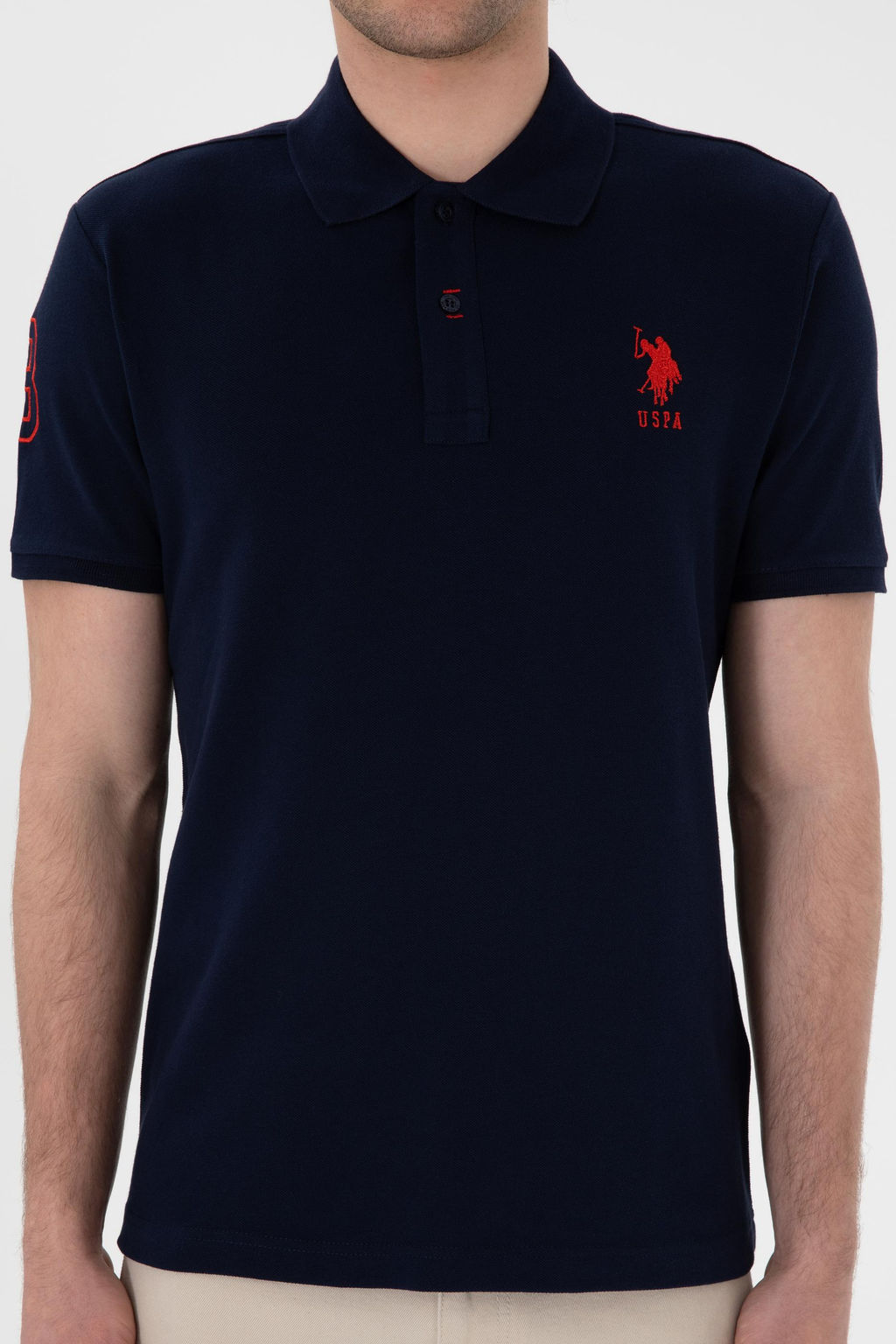 Erkek Lacivert Basic Ti__rt Sepette S_rpriz _ndirim - U.s. polo assn фото 7