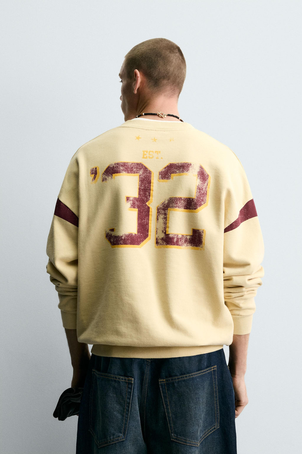 NFL WASHINGTON COMMANDERS OPEN NECK SWEATSHIRT - Zara фото 3