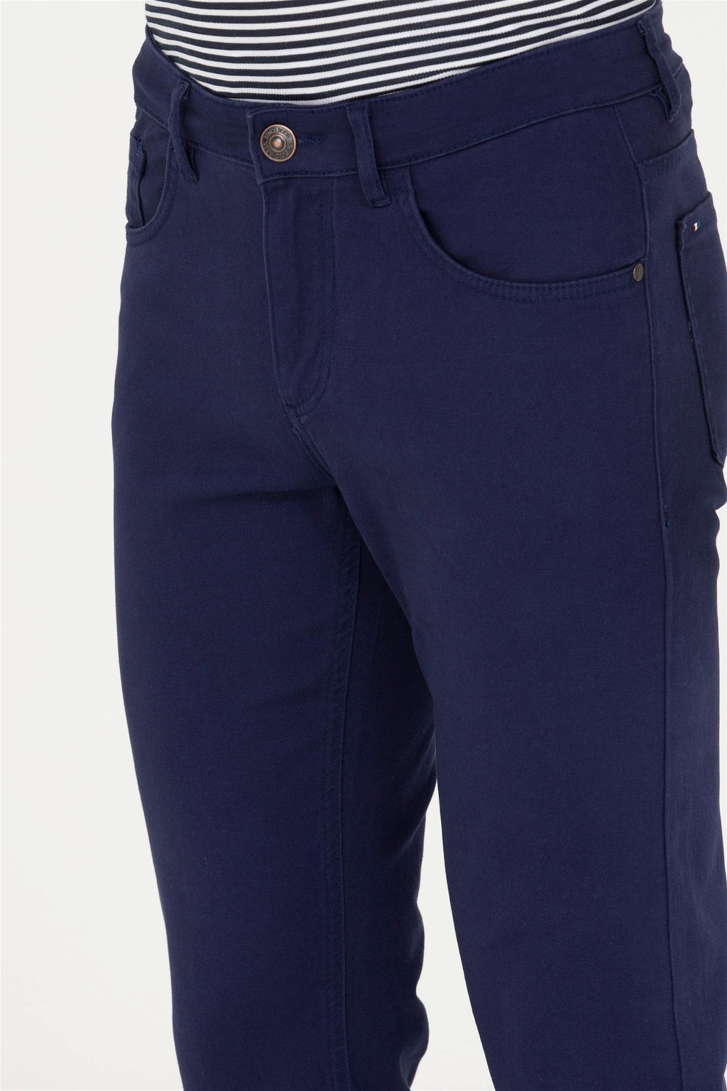 U. S. Polo Assn Мужские темно-синие брюки из плотной ткани - U.s. polo assn фото 13