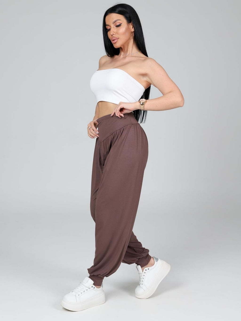 IV-CAPRIZ Чанита - брюки коричневый  фото 71