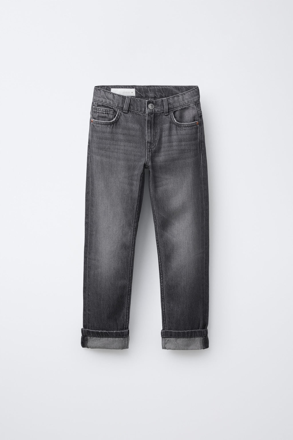 JEANS STRAIGHT / Gris medio - Zara фото 2