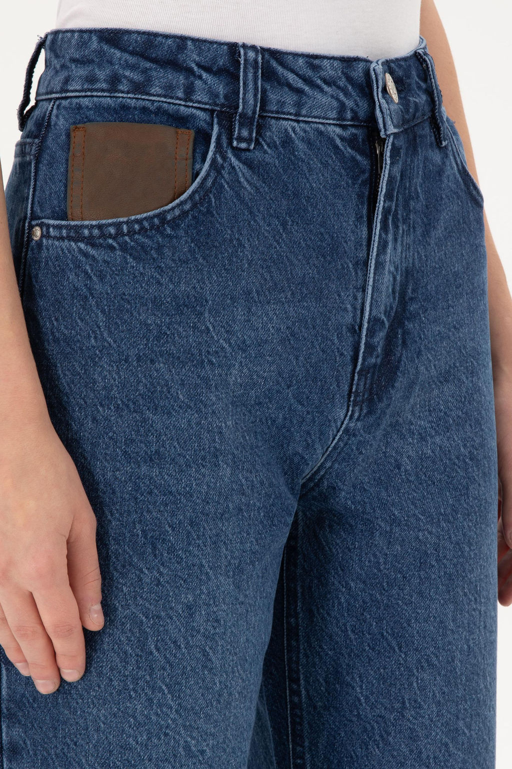 Женские синие джинсовые брюки - U.s. polo assn фото 5