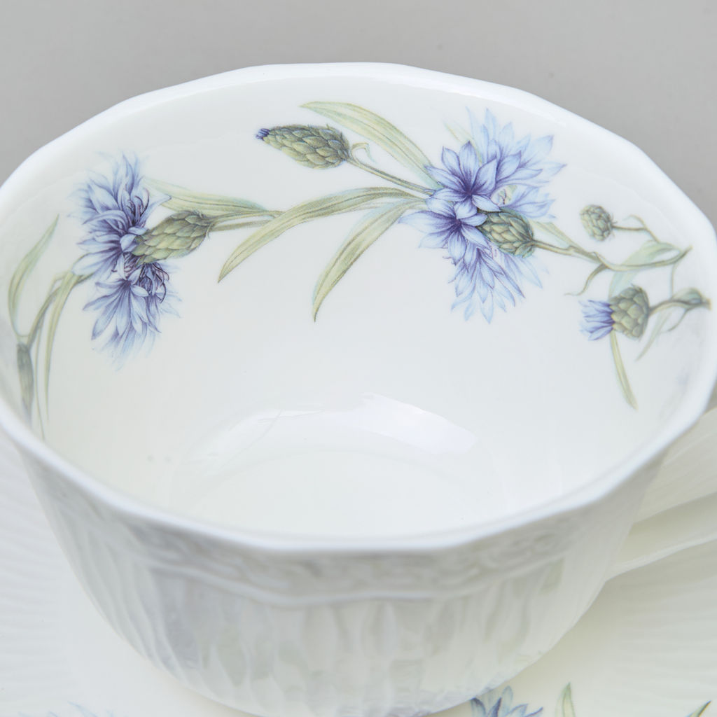 ЧАЙНЫЙ НАБОР LEFARD ВАСИЛЬКИ НА 2 ПЕР. 4 ПР. 330 МЛ  фото 9