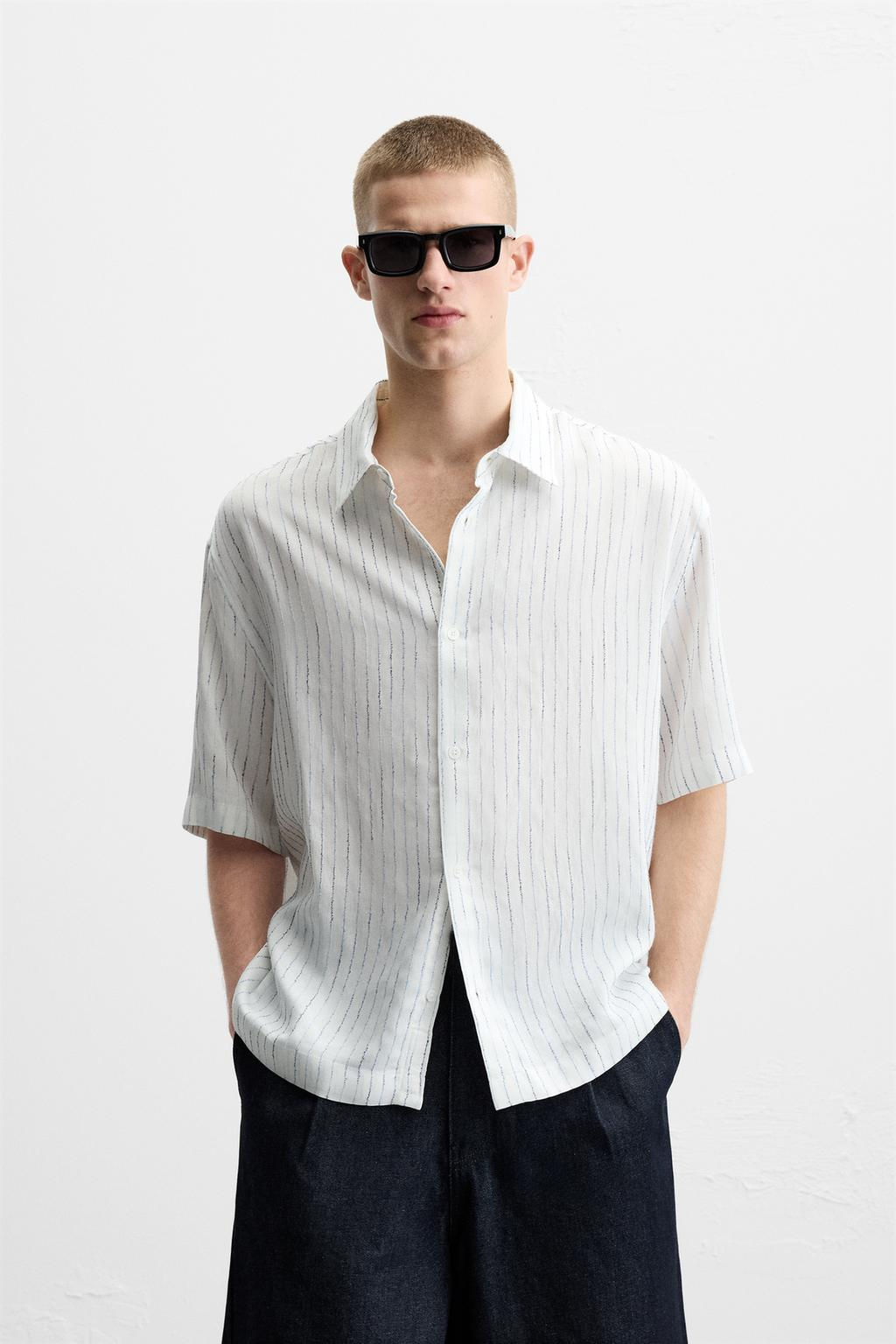 STRIPED SHIRT - Zara фото 2