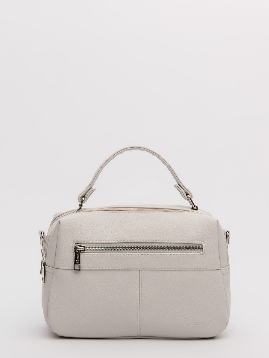 Светло-бежевый саквояж S.Lavia  фото 2