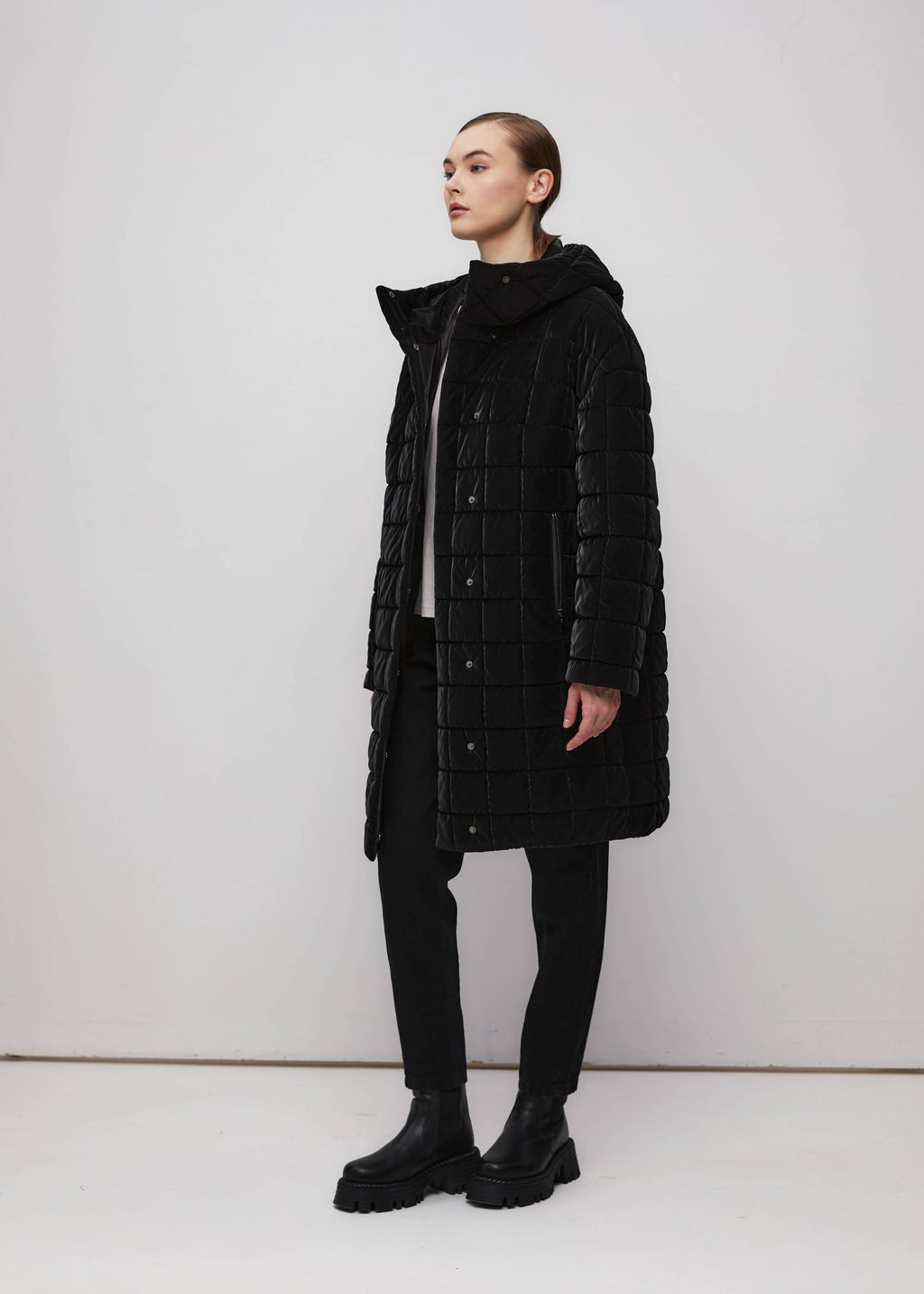 Пальто женское арт. 313W - Ultramarine фото 3