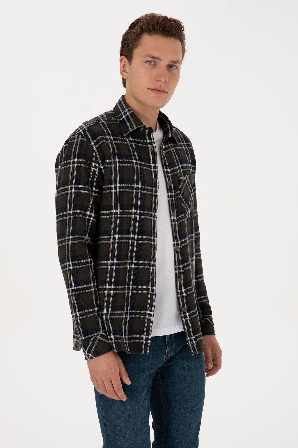 Erkek Koyu Ye_il Uzun Kollu G_mlek - U.s. polo assn фото 3