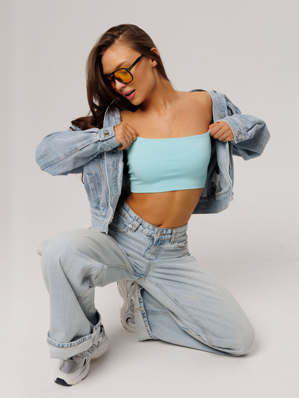 Женский топ-бандо Lingeamo морская волна ЛТ-10 (19)  фото 7