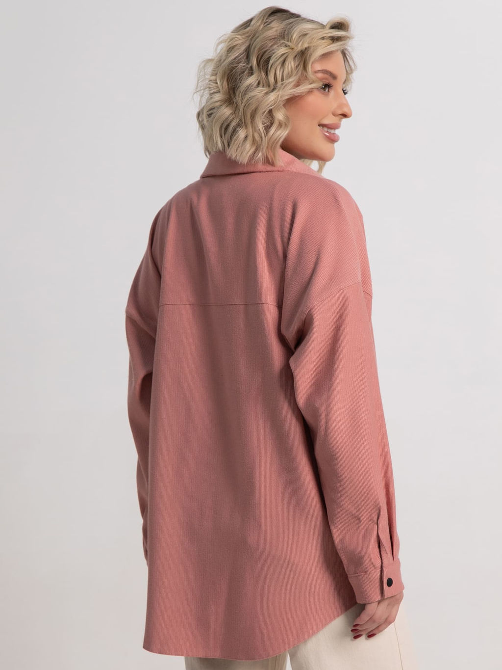 Рубашка Загадочная девушка (пыльная роза) Б15170-4М