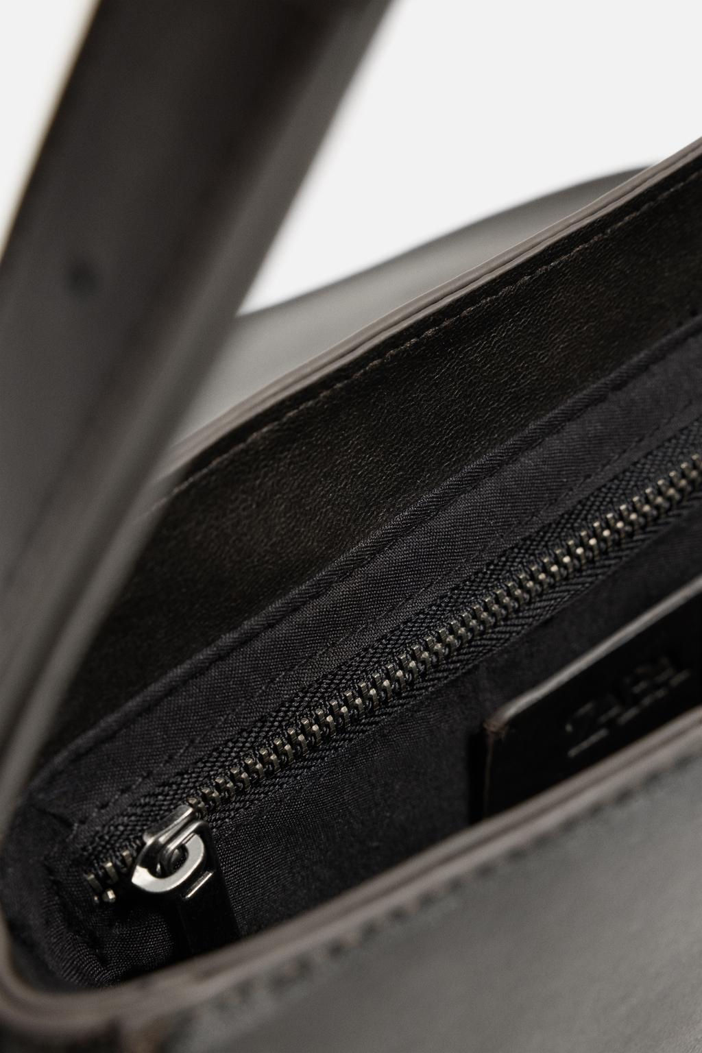 CROSSBODY BAG WITH BUCKLES - Zara фото 4