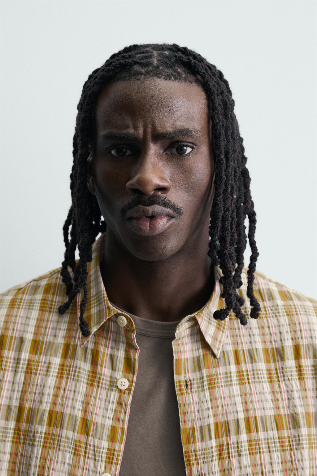 CAMISA RELAXED FIT CUADROS / Multicolor - Zara фото 5