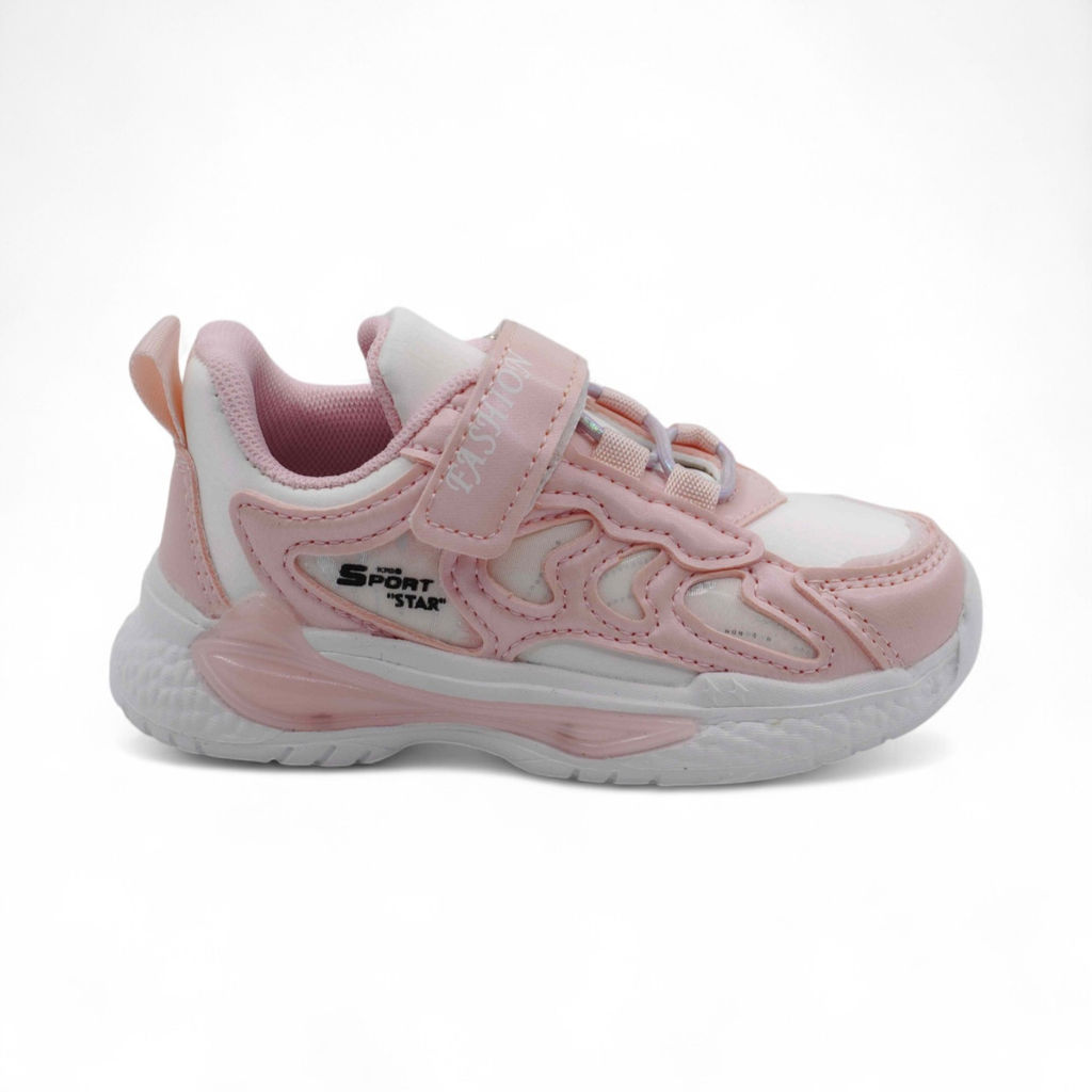 LED - кроссовки С7011-8 розовые - Sport фото 2