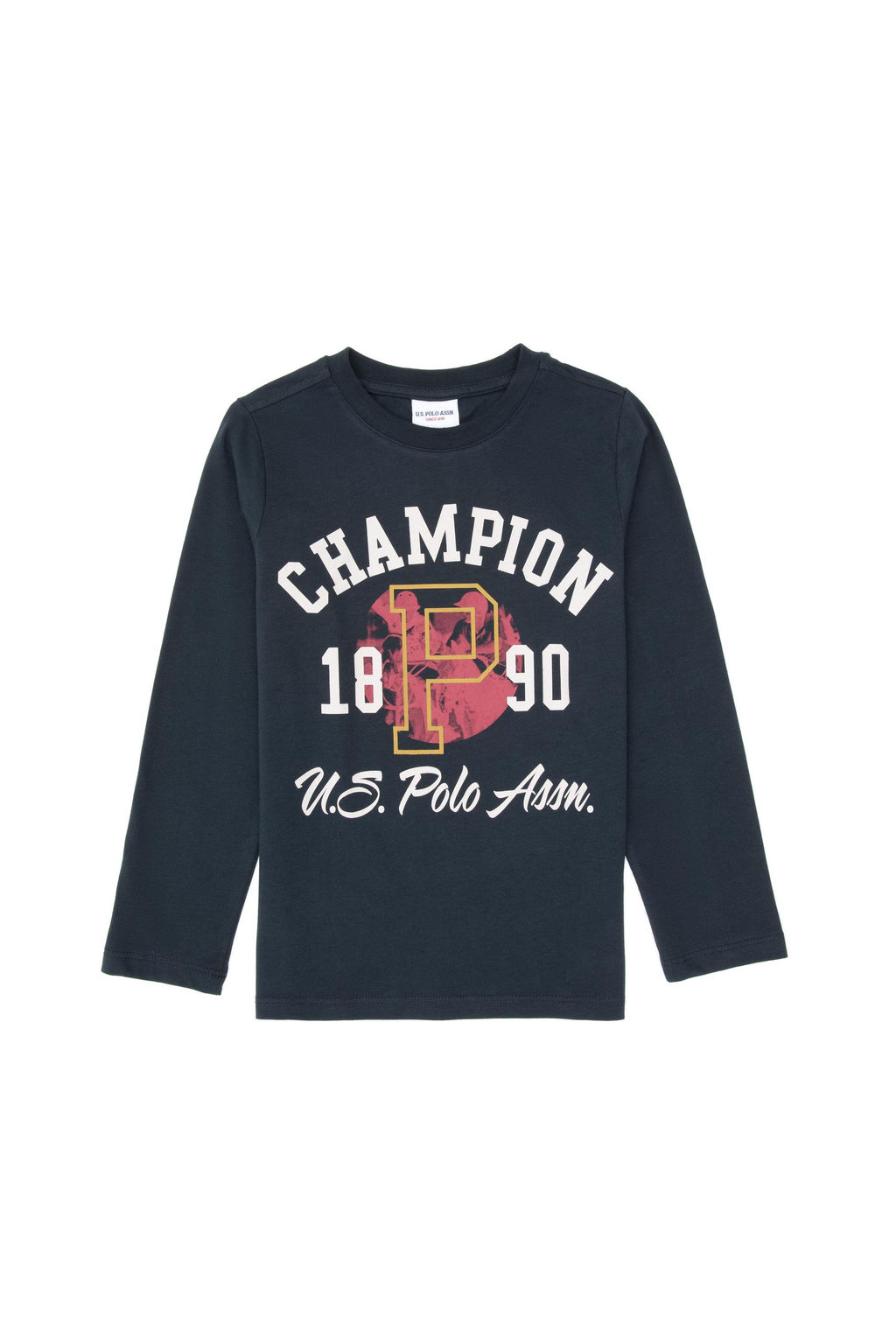 Erkek _ocuk A__k Lacivert Bisiklet Yaka Sweatshirt Sepette S_rpriz _ndirim