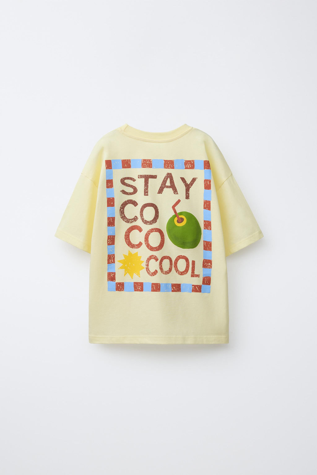 CAMISETA ESTAMPADA COCO / Amarillo