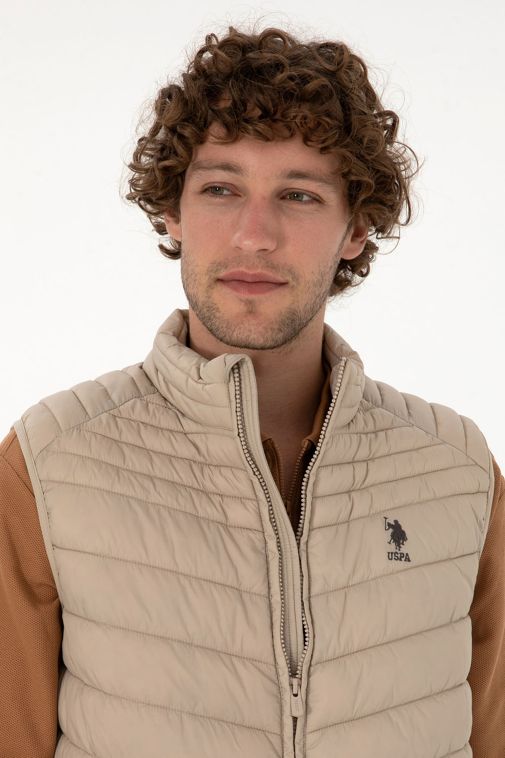 Erkek Koyu Bej Yelek - U.s. polo assn фото 2