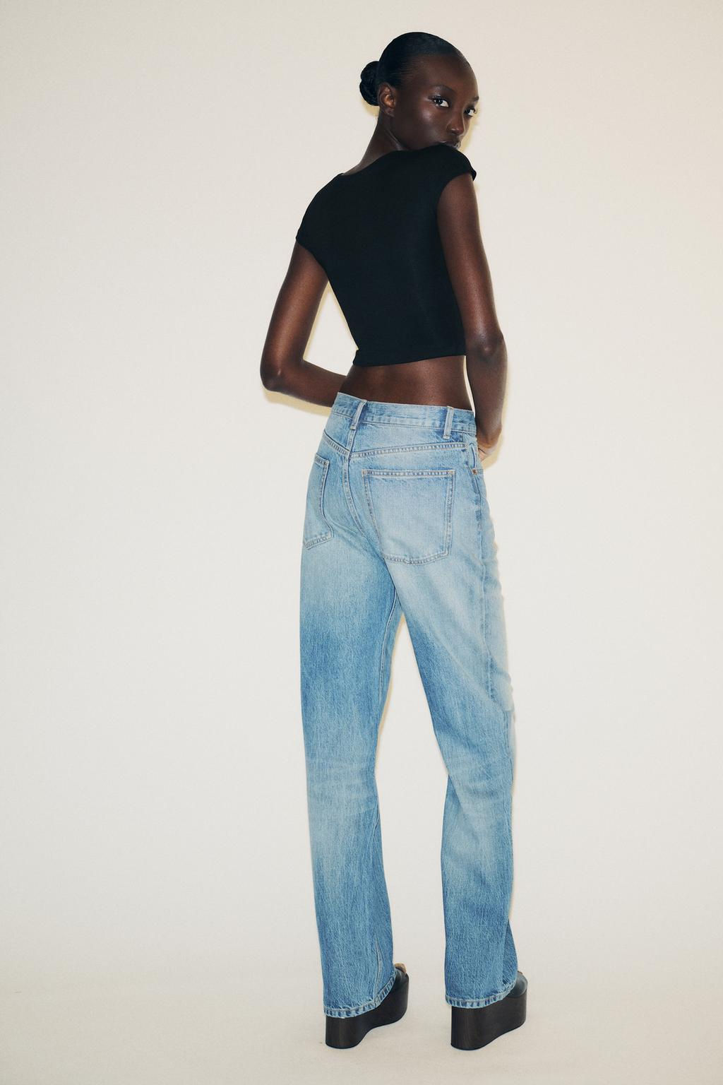 COTTON MODAL CROP T-SHIRT - Zara фото 15