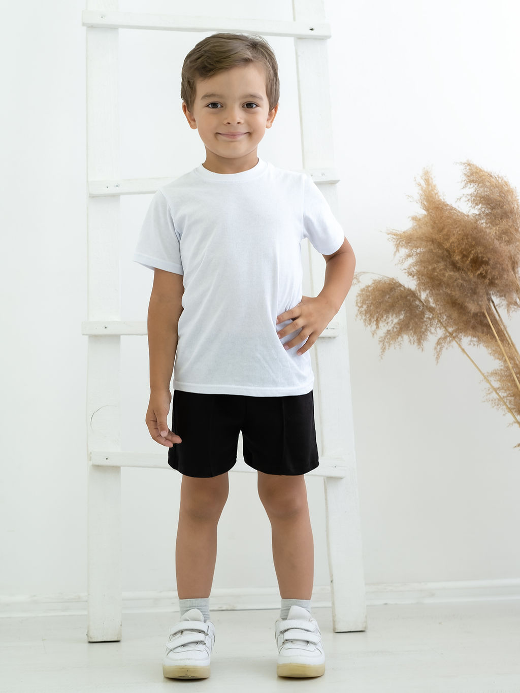 Шорты детские черные 400 (128, 64)