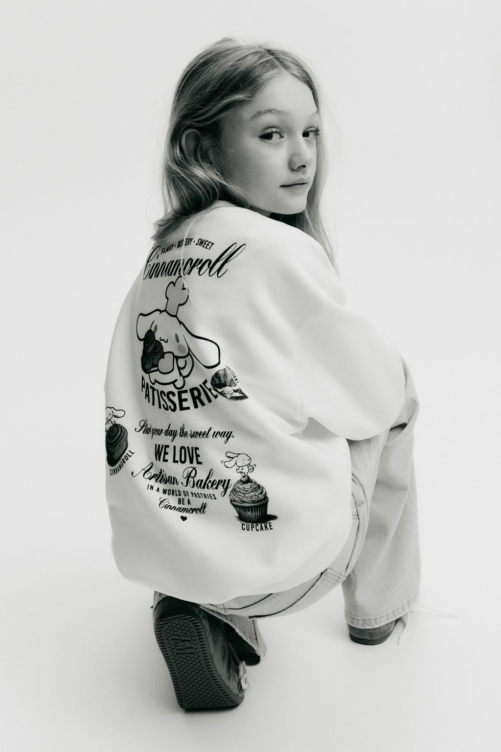 Sudadera oversize con motivo estampado - H&m фото 20