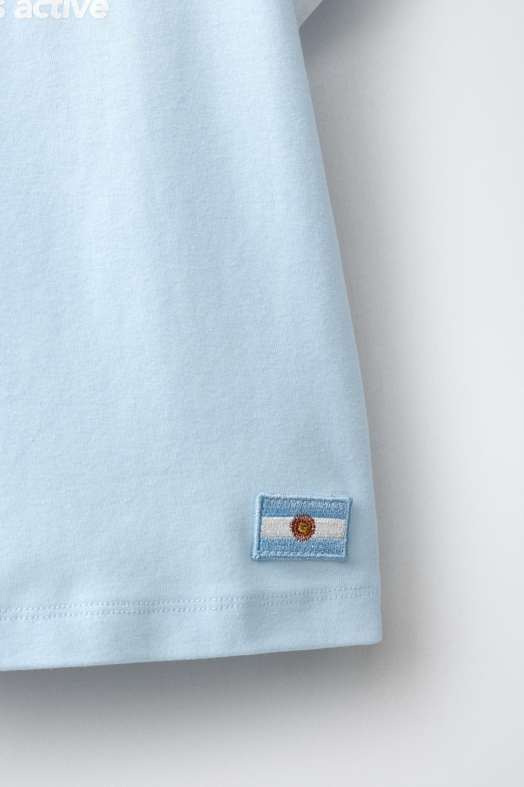 CAMISETA ESTAMPADO ARGENTINA / Azul