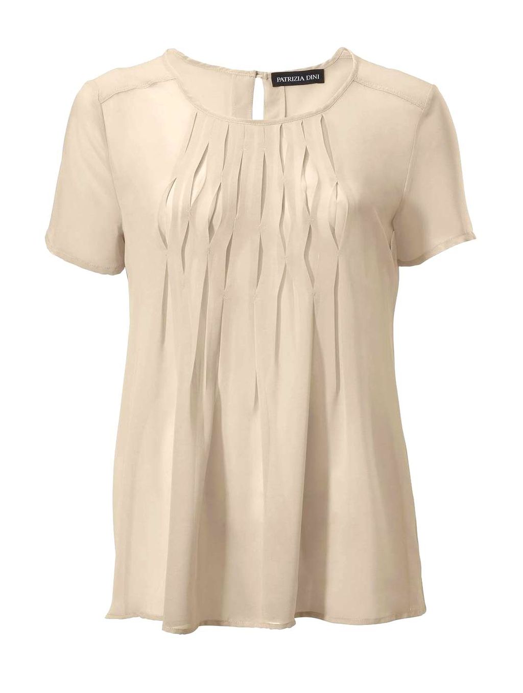 Блузка, песочная - Patrizia dini фото 2