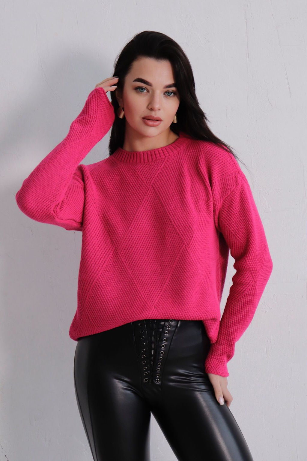 10368 Джемпер розовый - Martichelli фото 18