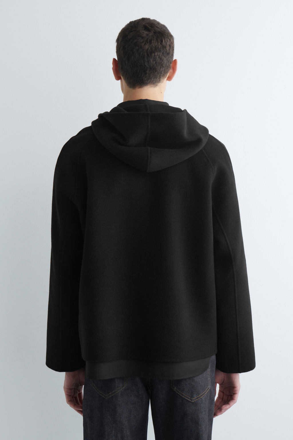 SUDADERA CON CAPUCHA Y CREMALLERA DE LANA - H&m фото 5