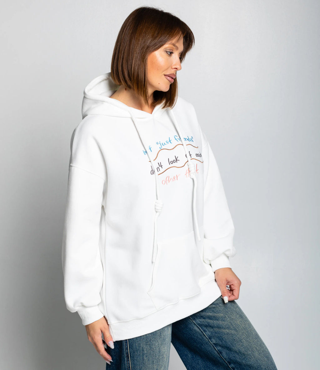 Худи #КТ3629, белый