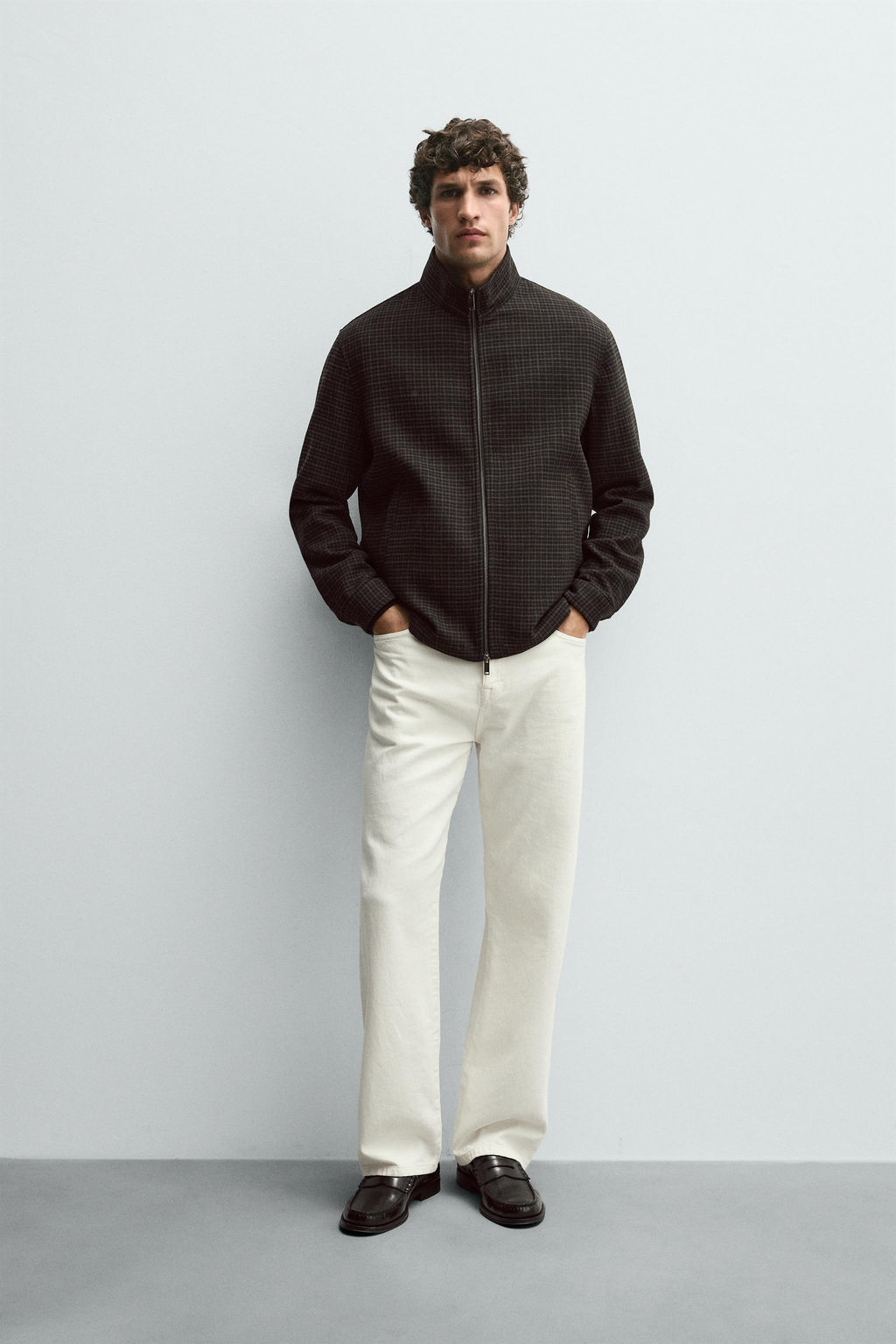 CHECK STRUCTURE JACKET