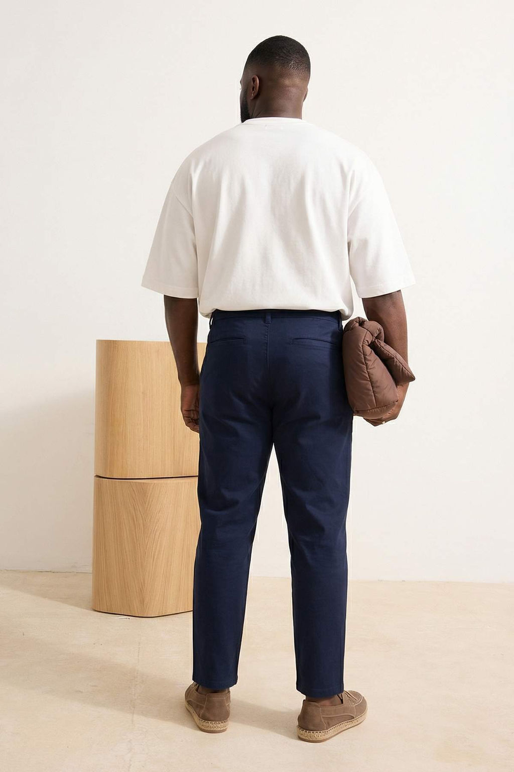 Lacivert Erkek Buyuk Beden Pantolon TMNSS26AR00002 - Trendyolmilla фото 6