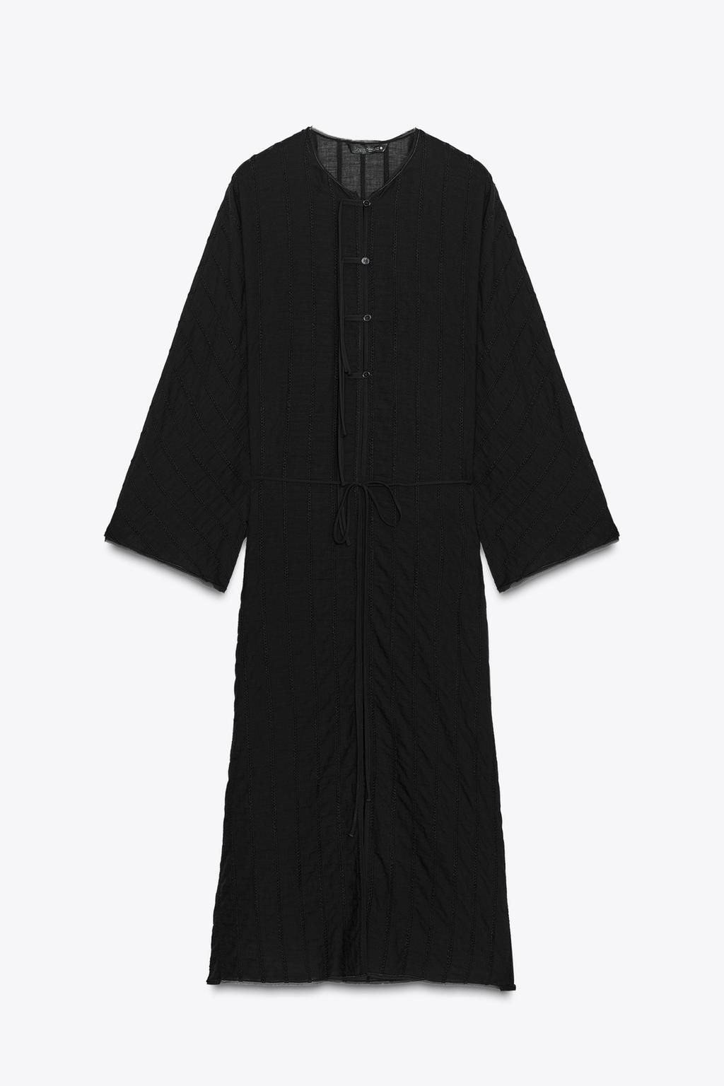 MIDI DRESS WITH TOGGLES ZW COLLECTION - Zara фото 6
