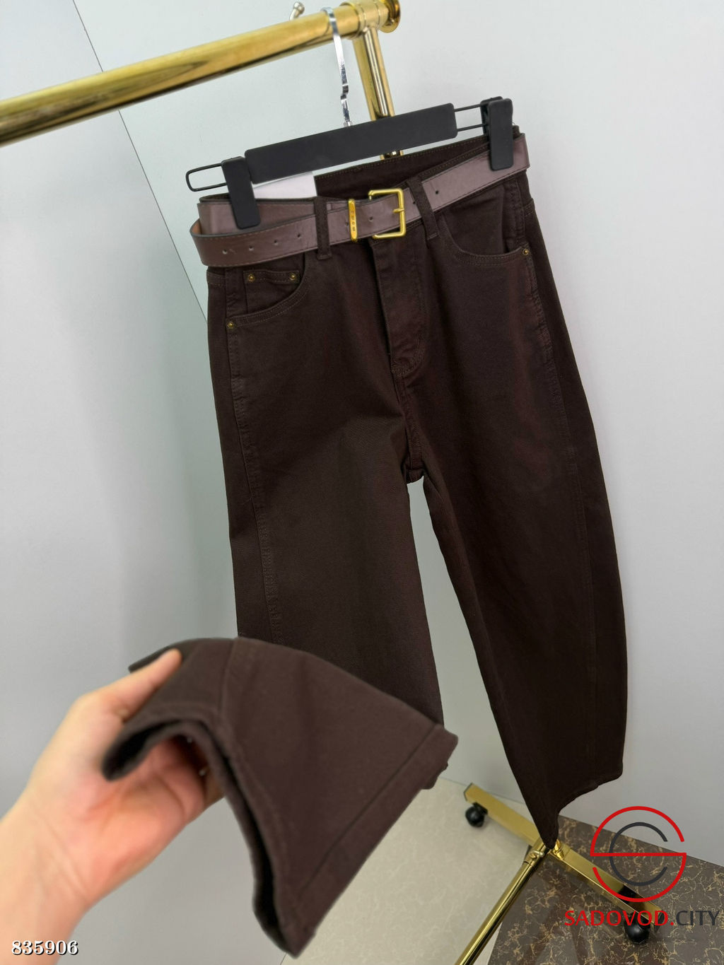 Джинсы с высокой посадкой - Bruno фото 3