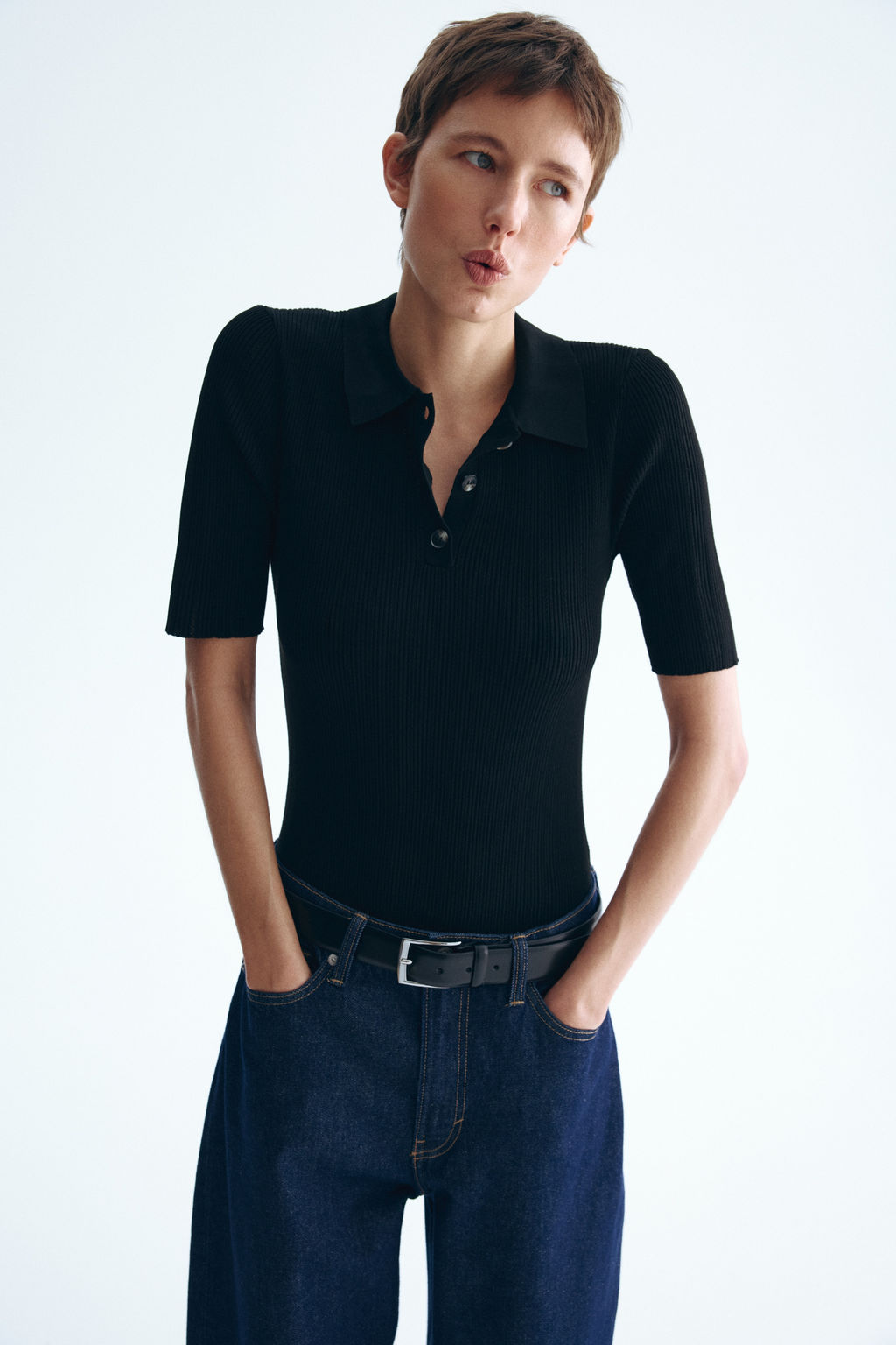 Top en punto pointelle - H&m фото 6