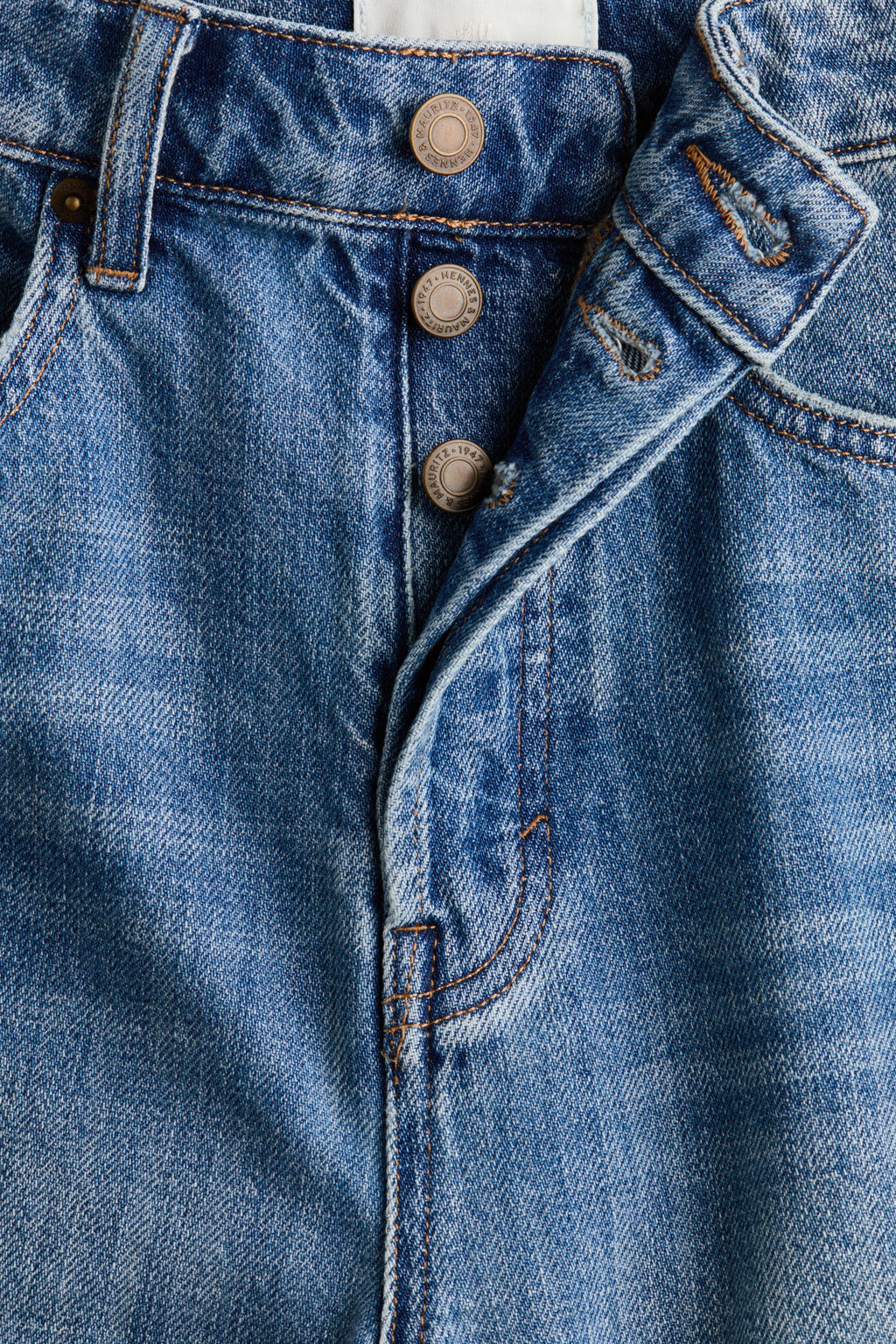 Bermudas denim con cintur?n - H&m фото 7