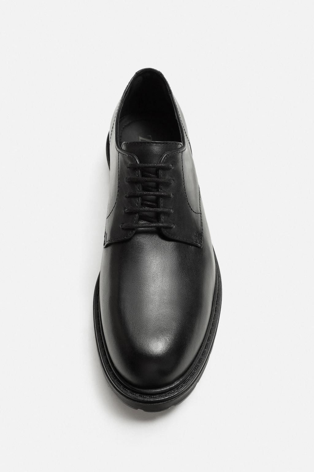 LEATHER DRESS SHOES - Zara фото 4
