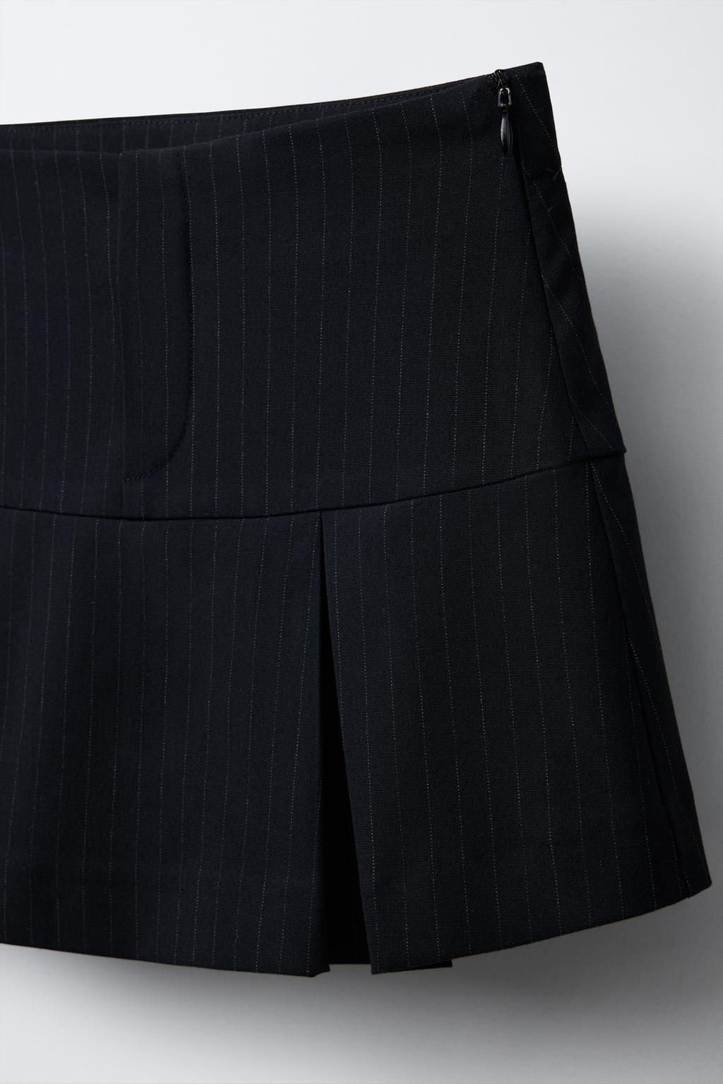 PINSTRIPE BERMUDA SKORT - Zara фото 3