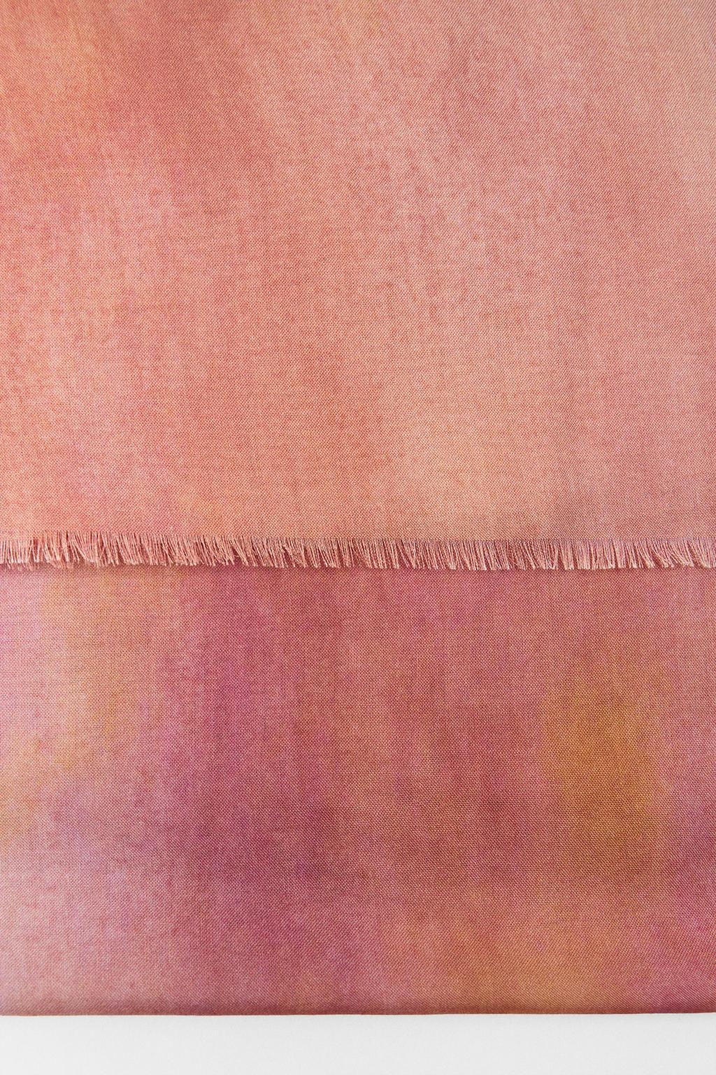 TIE-DYE PRINT MODAL SILK BLEND SCARF - Zara фото 5