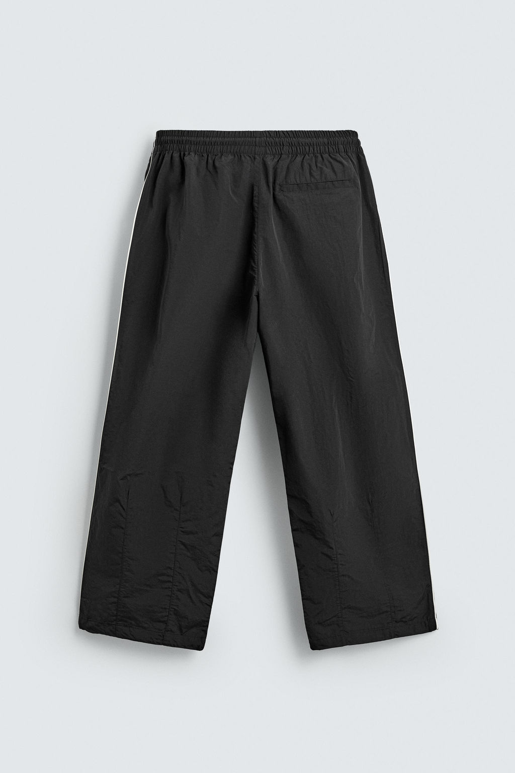 PANTAL?N JOGGER T?CNICO BANDAS CONTRASTE / Negro - Zara фото 8