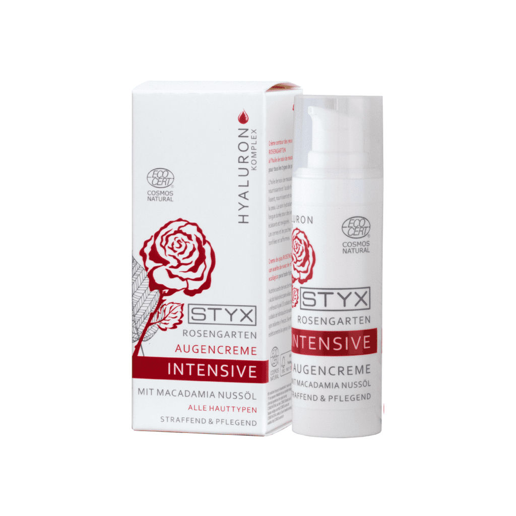 Омолаживающий крем для век с макадамией РОЗОВЫЙ САД STYX, 30 мл