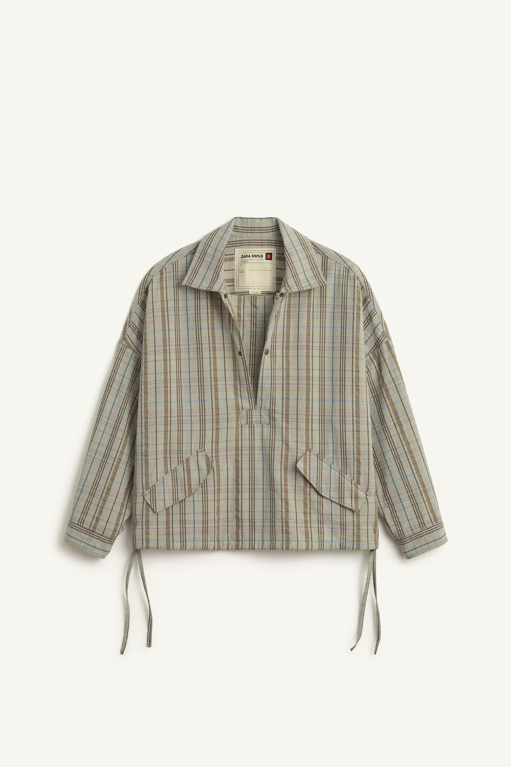 CHCKD SMCK PLLVR / Verde agua - Zara фото 4