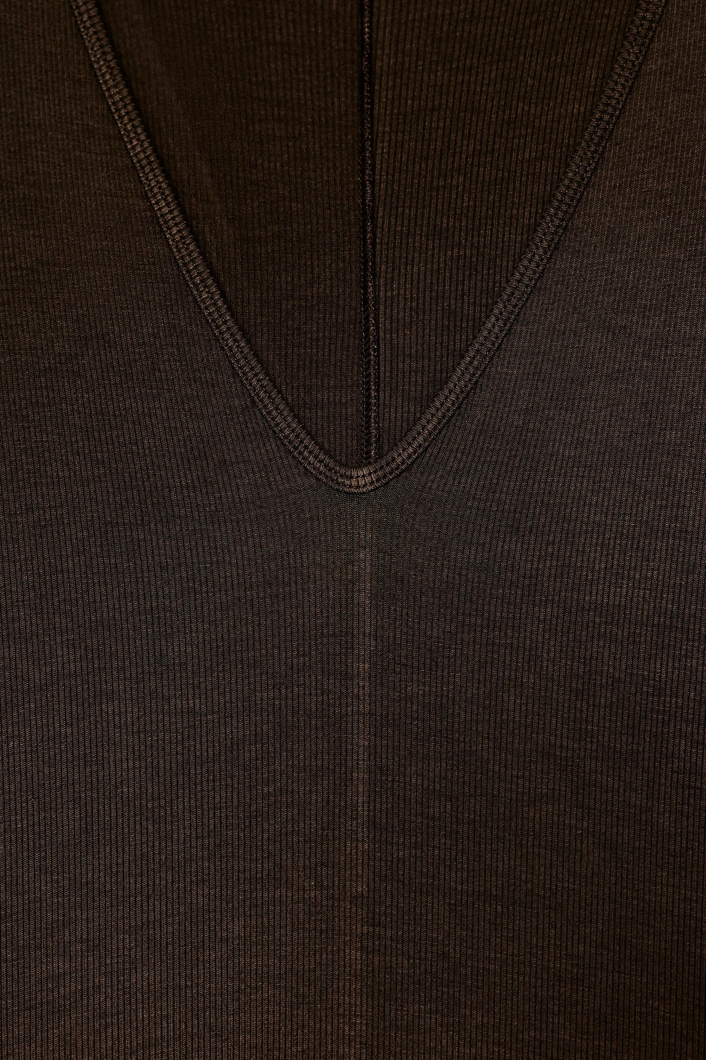 LONG V-NECK DRESS - Zara фото 8