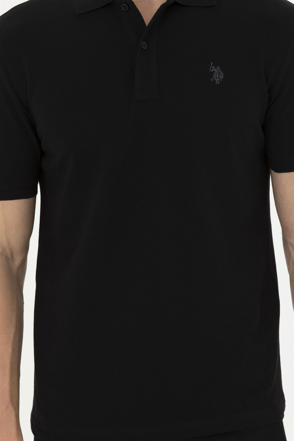 Мужская черная базовая футболка Неожиданная скидка в корзине - U.s. polo assn фото 6