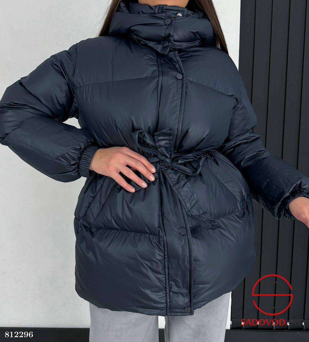Куртка женская для зимы с капюшоном - Bruno фото 2