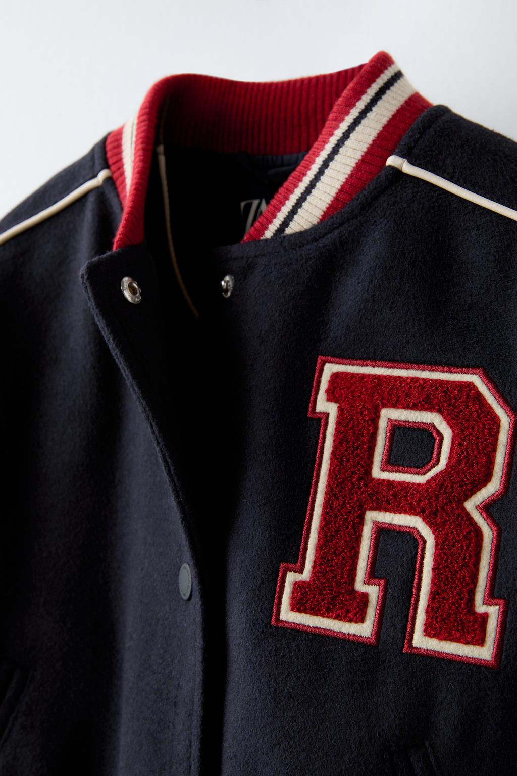 VARSITY BOMBER JACKET - Zara фото 5