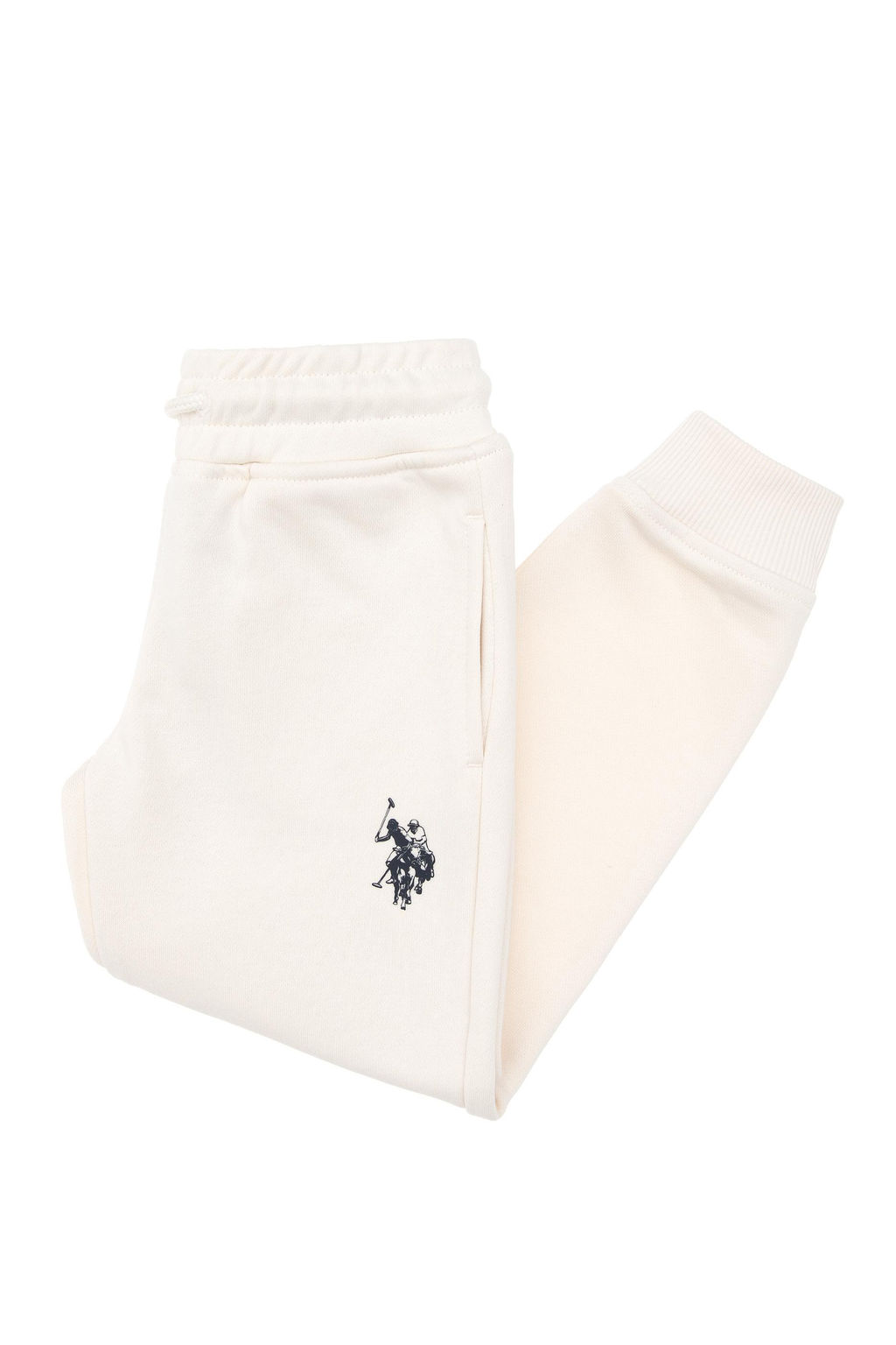 Кремовые спортивные штаны для мальчиков Неожиданная скидка в корзине - U.s. polo assn фото 2