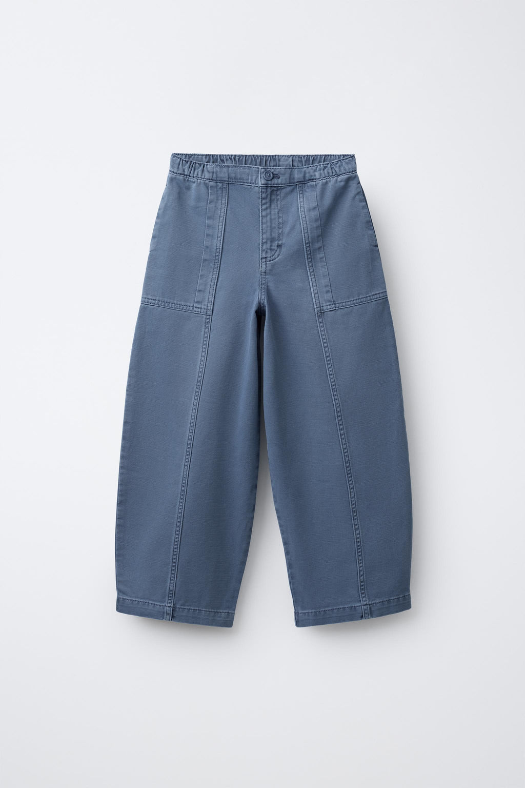BALLOON TROUSERS WITH SEAM DETAIL - Zara фото 7