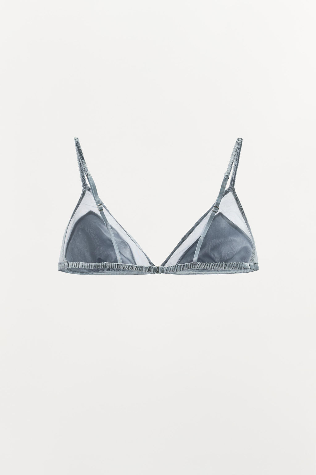 SILK TRIANGLE BRALETTE - Zara фото 5