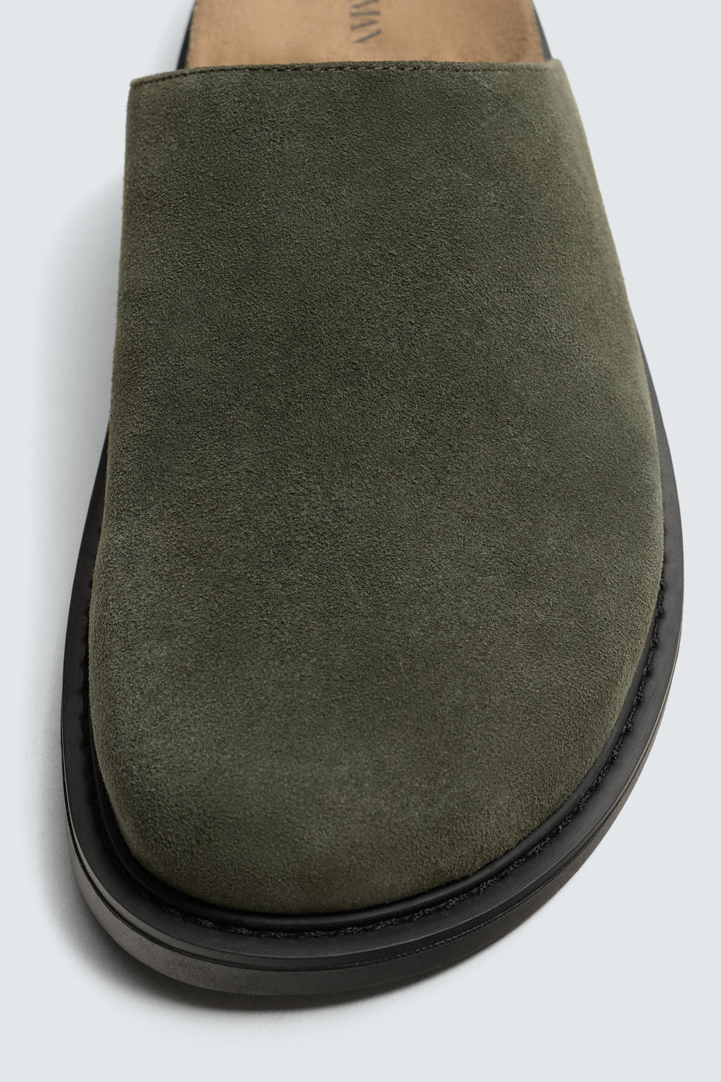 ZUECO PIEL / Verde agua - Zara фото 3